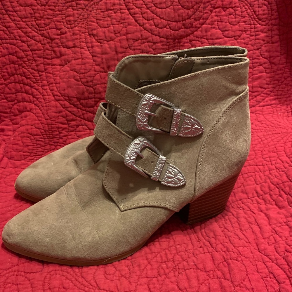 Ankle boots - taupe